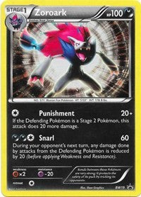 Zoroark - BW19 (Black and White Promos) Light Play Holofoil