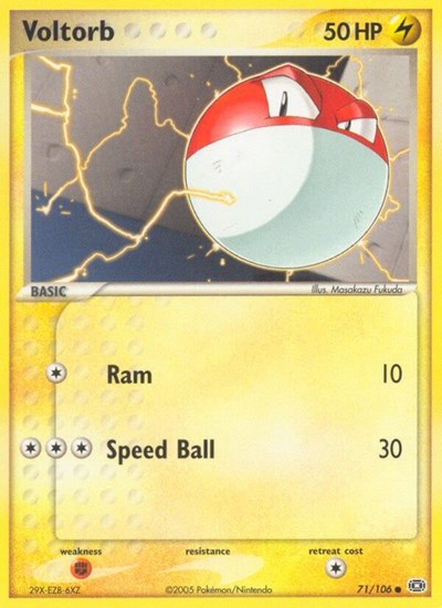 Voltorb (Emerald) Light Play