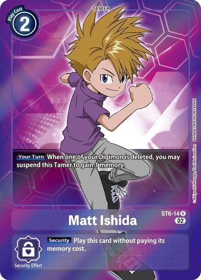 Matt Ishida (Alternate Art) (Starter Deck 13: Ragnaloardmon) Near Mint Foil