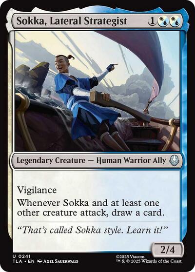 Sokka, Lateral Strategist (Avatar: The Last Airbender) Near Mint - Nick Nack's Full Frontal Attack