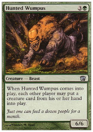 Hunted Wumpus (8th Edition) Near Mint - Nick Nack's Full Frontal Attack
