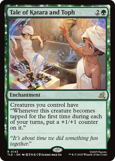 Tale of Katara and Toph (Avatar: The Last Airbender: Eternal-Legal) Near Mint Foil