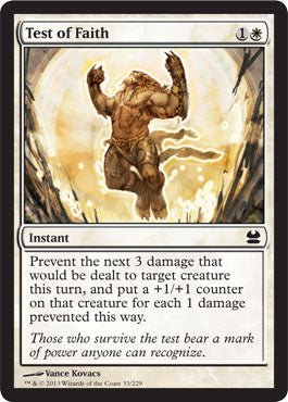 Test of Faith (Modern Masters) Near Mint - Nick Nack's Full Frontal Attack
