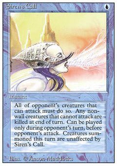 Siren's Call (Revised) Near Mint - Nick Nack's Full Frontal Attack