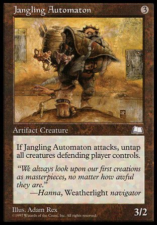 Jangling Automaton (Weatherlight) Light Play - Nick Nack's Full Frontal Attack