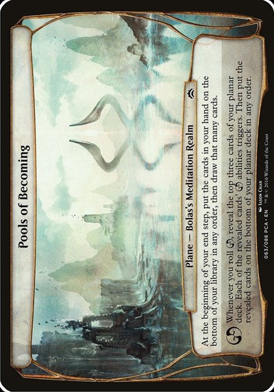 Pools of Becoming (Planechase Anthology) (Oversize Cards) Near Mint