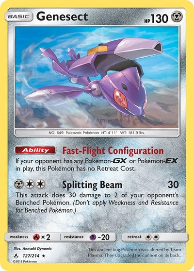 Genesect (SM - Unbroken Bonds) Near Mint