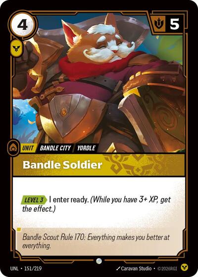 Bandle Soldier (Unleashed) Near Mint