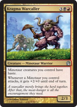 Kragma Warcaller (Theros) Near Mint - Nick Nack's Full Frontal Attack