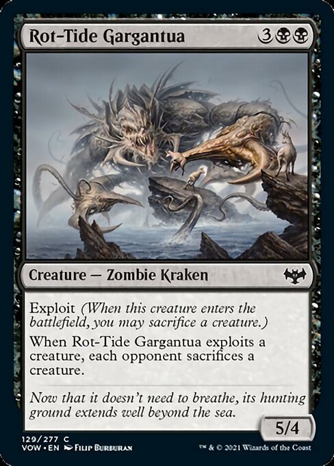 Rot - Tide Gargantua (Innistrad: Crimson Vow) Near Mint - Nick Nack's Full Frontal Attack