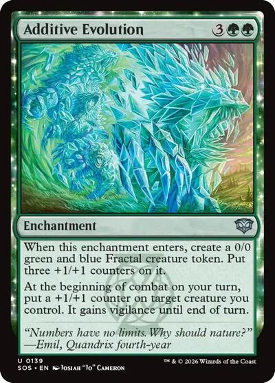 Additive Evolution (Secrets of Strixhaven) Near Mint - Nick Nack's Full Frontal Attack