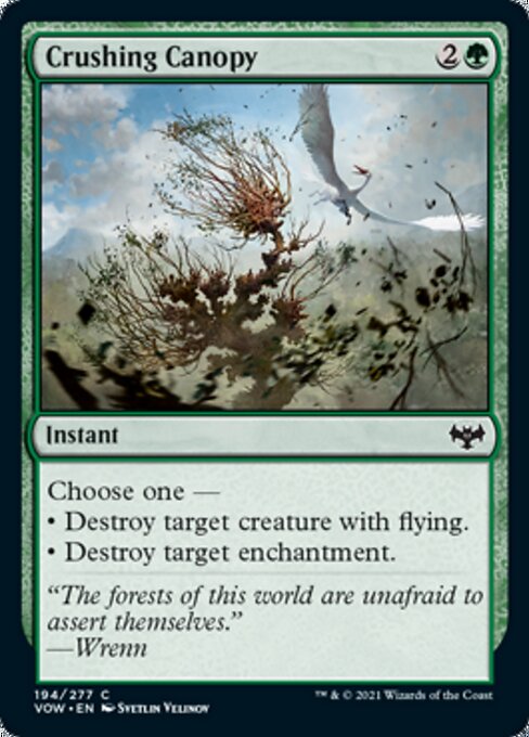 Crushing Canopy (Innistrad: Crimson Vow) Near Mint