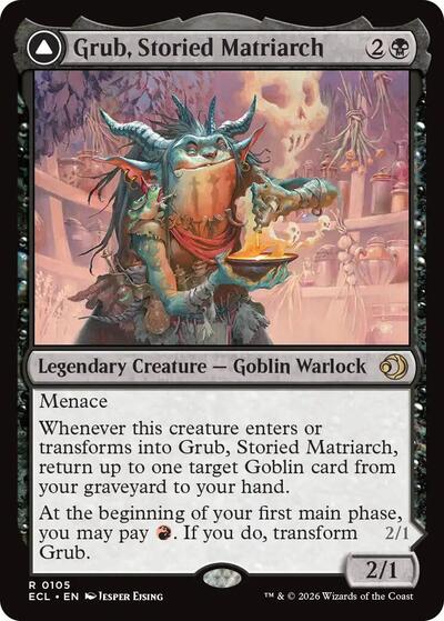 Grub, Storied Matriarch (Lorwyn Eclipsed) Near Mint Foil - Nick Nack's Full Frontal Attack