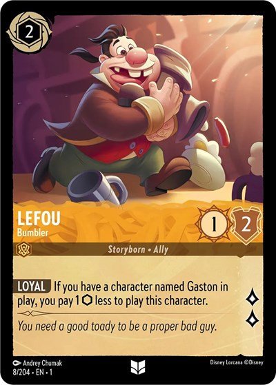 Lefou - Bumbler (The First Chapter) Near Mint - Nick Nack's Full Frontal Attack