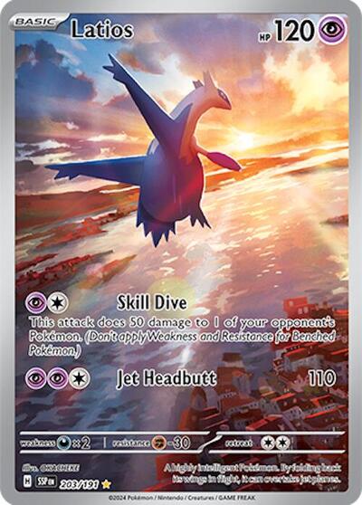 Latios - 203 (SV08: Surging Sparks) Near Mint Holofoil