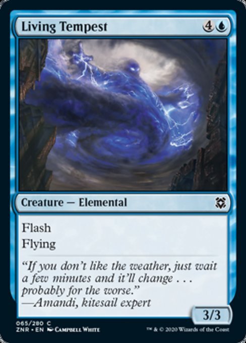 Living Tempest (Zendikar Rising) Near Mint - Nick Nack's Full Frontal Attack