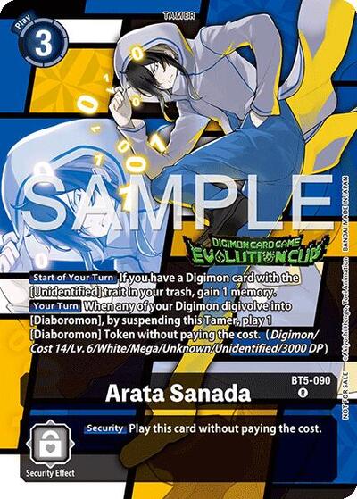 Arata Sanada (Evolution Cup 2025 Vol. 2) (Battle of Omni) Near Mint Foil