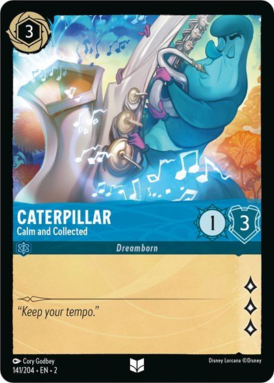 Caterpillar - Calm and Collected (Rise of the Floodborn) Near Mint - Nick Nack's Full Frontal Attack