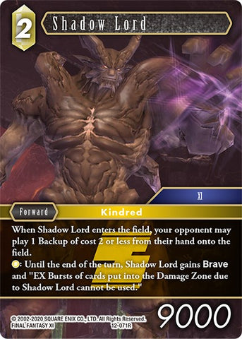 Shadow Lord [Opus XII]