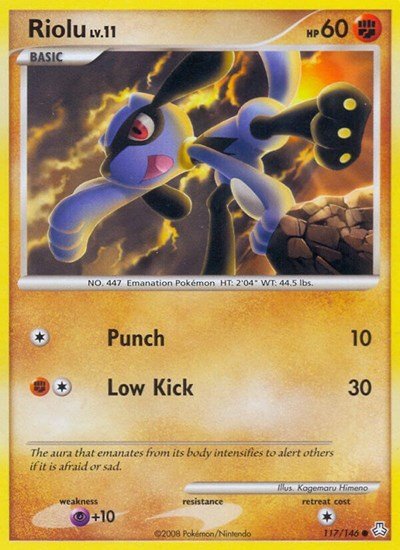 Riolu (Legends Awakened) Near Mint - Nick Nack's Full Frontal Attack