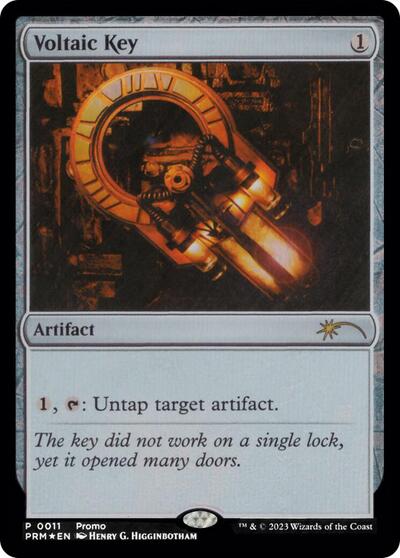 Voltaic Key (Graphic Novel Insert) (Promos: Media) Near Mint Foil