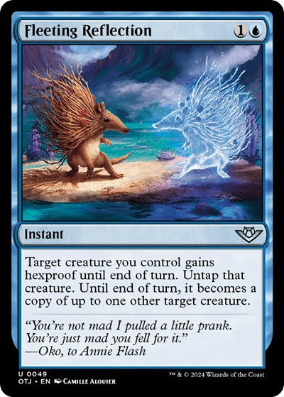 Fleeting Reflection (Outlaws of Thunder Junction) Near Mint