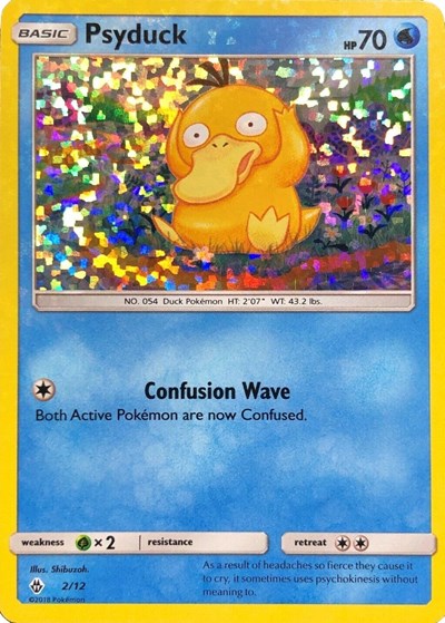 Psyduck - 2 (McDonald's Promos 2018) Near Mint Holofoil