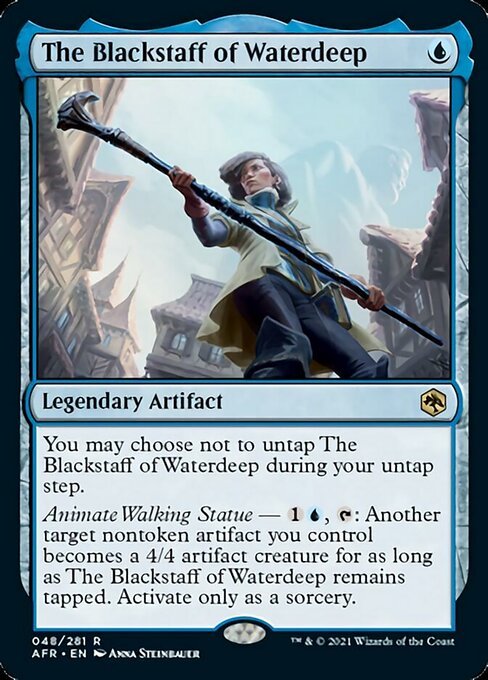The Blackstaff of Waterdeep (Adventures in the Forgotten Realms) Near Mint - Nick Nack's Full Frontal Attack