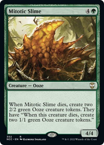 Mitotic Slime (Commander: Streets of New Capenna) Near Mint - Nick Nack's Full Frontal Attack