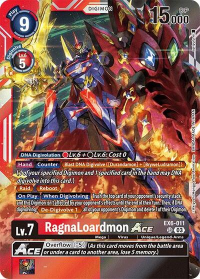 RagnaLoardmon ACE (Infernal Ascension) Near Mint Foil