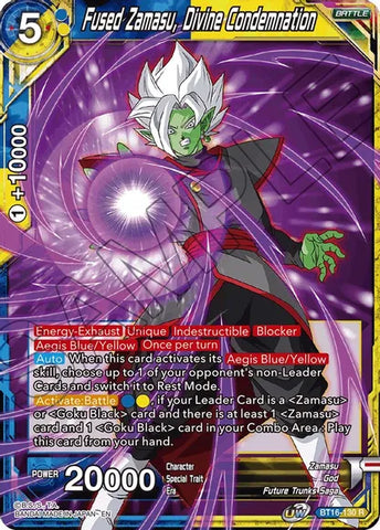 Zamasu fusionado, Condena divina [BT16-130] 