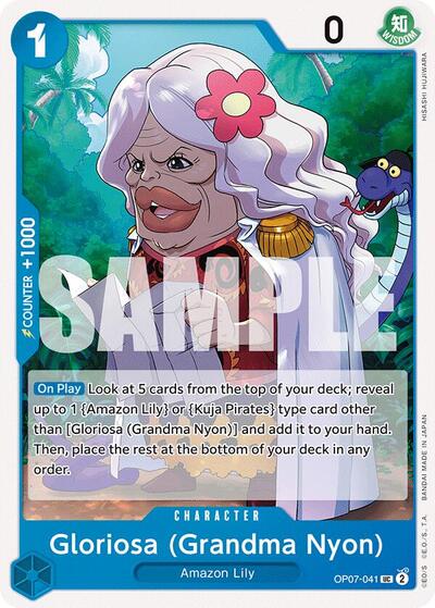 Gloriosa (Grandma Nyon) (500 Years in the Future) Near Mint - Nick Nack's Full Frontal Attack