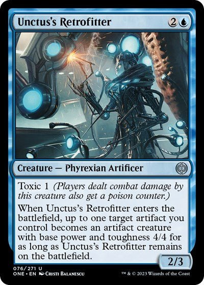 Unctus's Retrofitter (Phyrexia: All Will Be One) Near Mint - Nick Nack's Full Frontal Attack