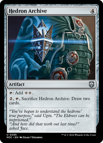 Hedron Archive (Ripple Foil) [Modern Horizons 3 Commander]
