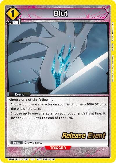 Blut (BLEACH: Thousand-Year Blood War Release Event Cards) Near Mint