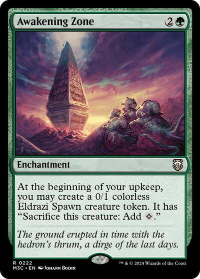 Awakening Zone (Commander: Modern Horizons 3) Near Mint - Nick Nack's Full Frontal Attack