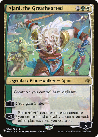 Ajani, the Greathearted [The List]