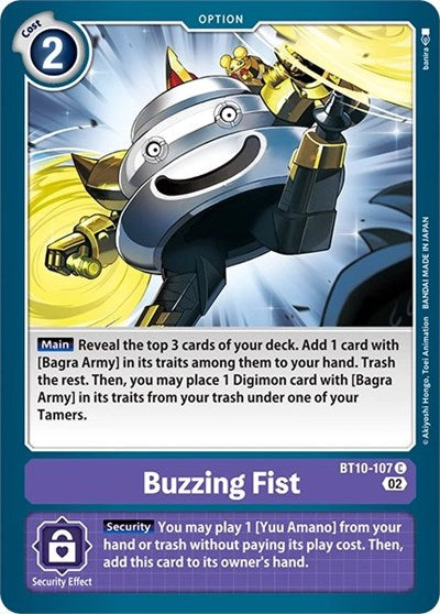 Buzzing Fist (Revision Pack 2021) Heavy Play