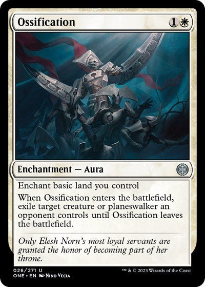 Ossification (Phyrexia: All Will Be One) Near Mint - Nick Nack's Full Frontal Attack