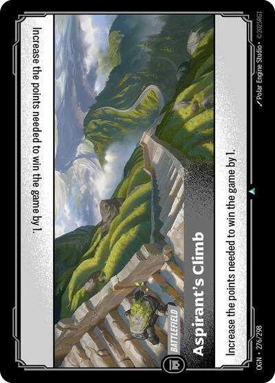 Aspirant's Climb (Origins) Near Mint - Nick Nack's Full Frontal Attack