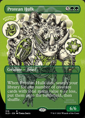 Protean Hulk (lámina sin bordes grabada) [Secret Lair Drop Series] 