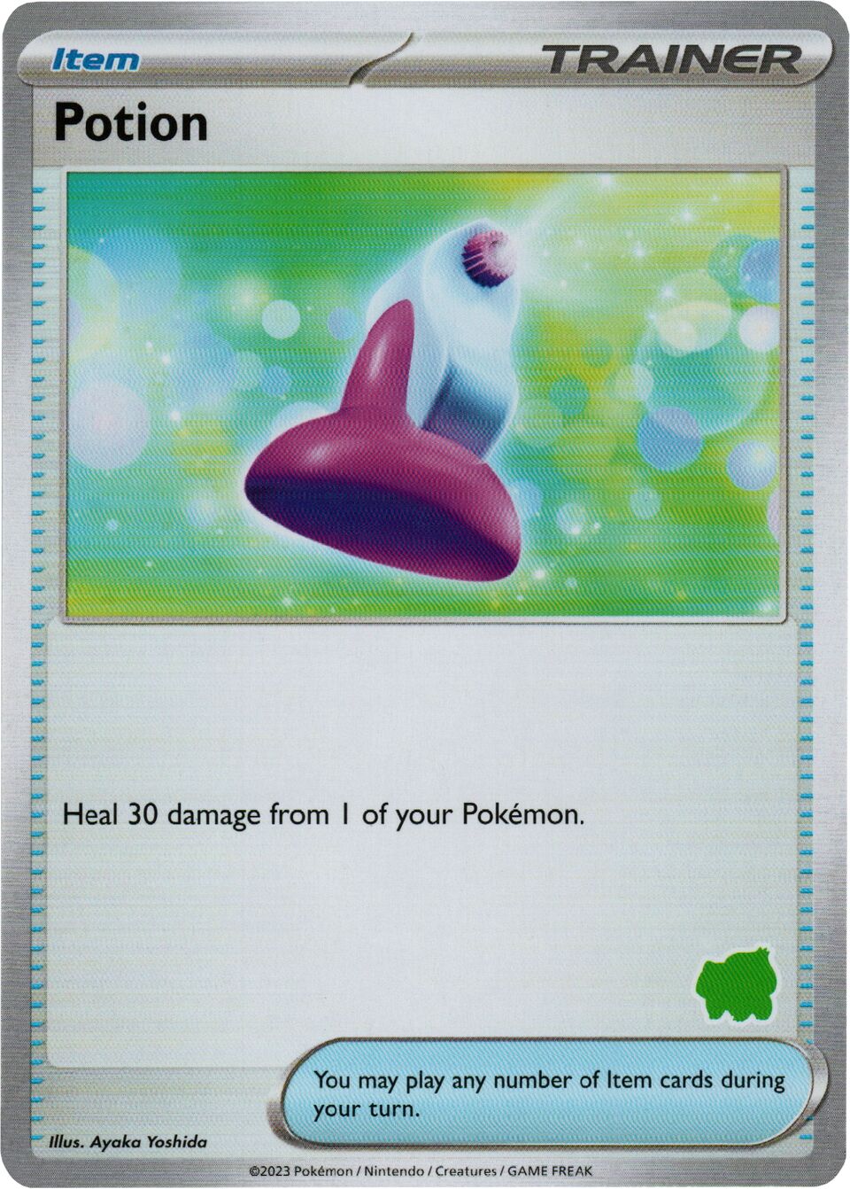 Potion (Bulbasaur) (My First Battle) Near Mint