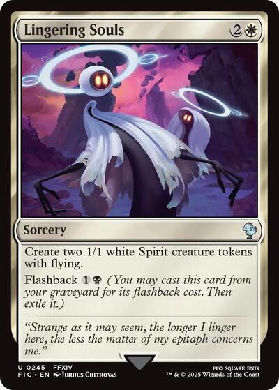 Lingering Souls (Commander: FINAL FANTASY) Near Mint - Nick Nack's Full Frontal Attack