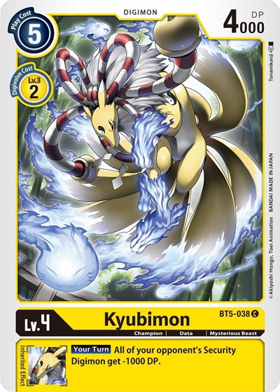 Kyubimon (Battle of Omni) Near Mint