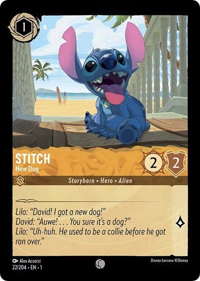 Stitch - New Dog (The First Chapter) Near Mint - Nick Nack's Full Frontal Attack