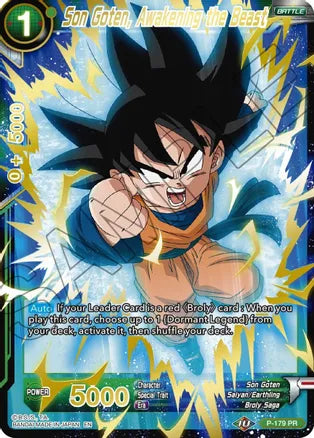 Son Goten, Despertando a la Bestia (Sello Dorado) [P-179] 