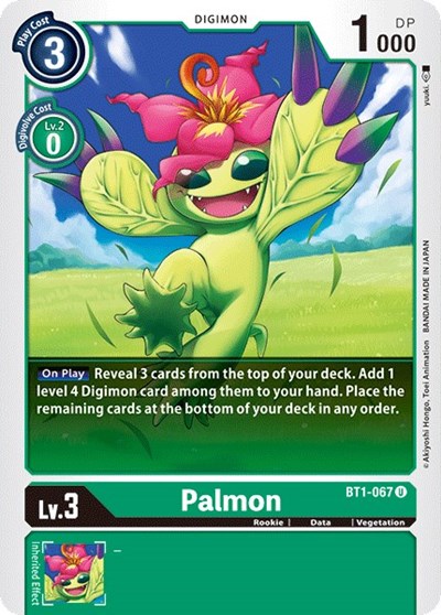 Palmon (Release Special Booster) Near Mint
