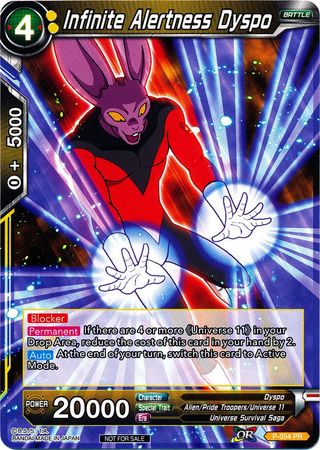 Infinite Alertness Dyspo (P-054) [Promotion Cards]