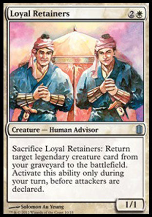 Loyal Retainers (Commander's Arsenal) Near Mint Foil