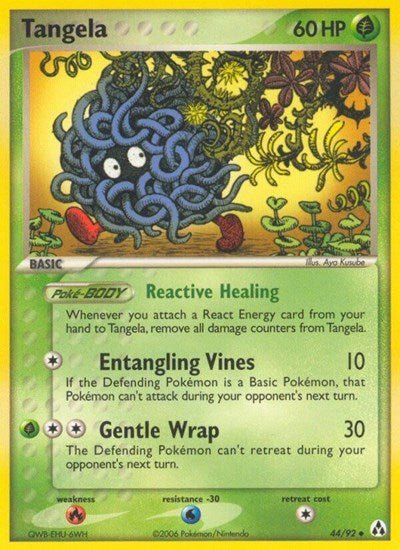 Tangela (Legend Maker) Light Play - Nick Nack's Full Frontal Attack